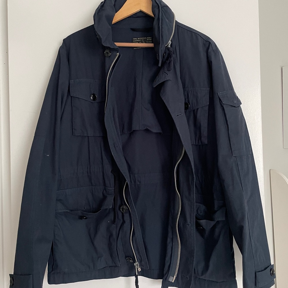 JCrew Men’s field jacket in Navy, size M